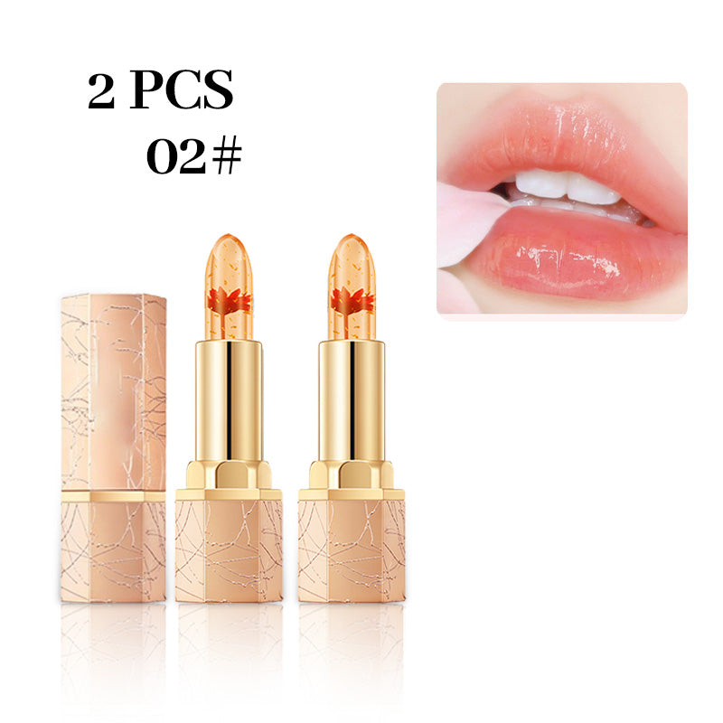Crystal Flower Temperature Color Change Jelly Lipstick - Image 10