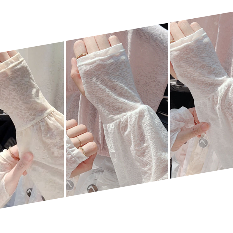 πβοΈ Ice Lace Sun Sleeve! UPF50+ Cooling 5β. Stylish Sun Protection for Arms π - Image 2