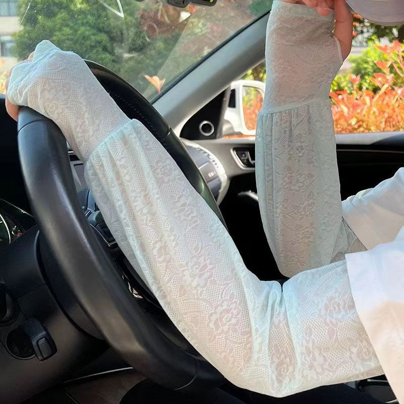 πβοΈ Ice Lace Sun Sleeve! UPF50+ Cooling 5β. Stylish Sun Protection for Arms π - Image 13